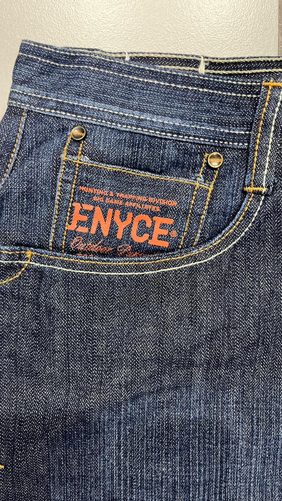 Denim Jeans Blu Wash Baggy Fit Vintage Y2K 90s 00s American Style Hip-Hop (XL)