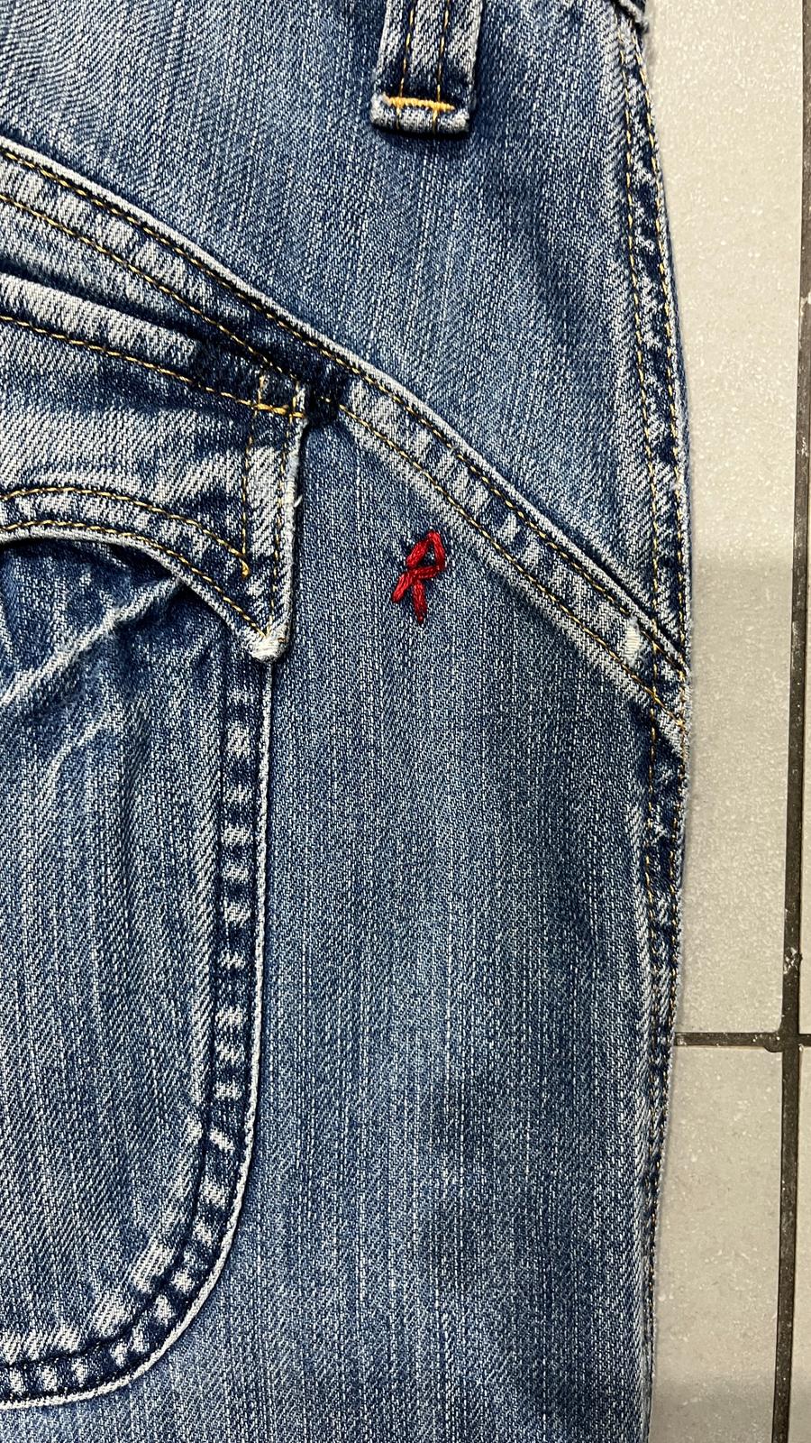 Denim Jeans Replay Washed Baggy Fit  (XXL)