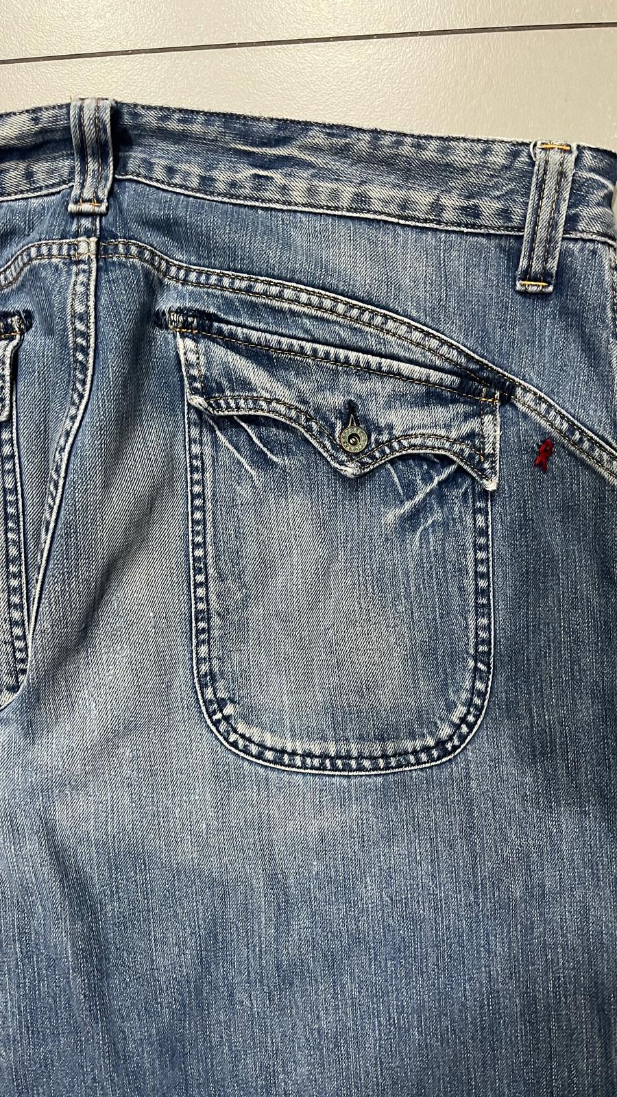 Denim Jeans Replay Washed Baggy Fit  (XXL)