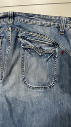 Denim Jeans Replay Washed Baggy Fit  (XXL)