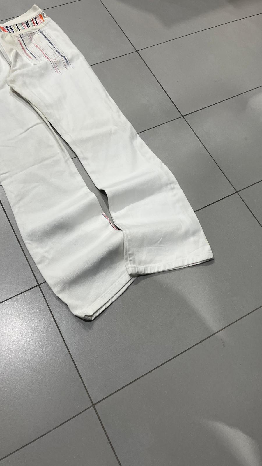 Denim Printed Particular Vintage Y2K 90s 00s American Style Hip-Hop (XS)