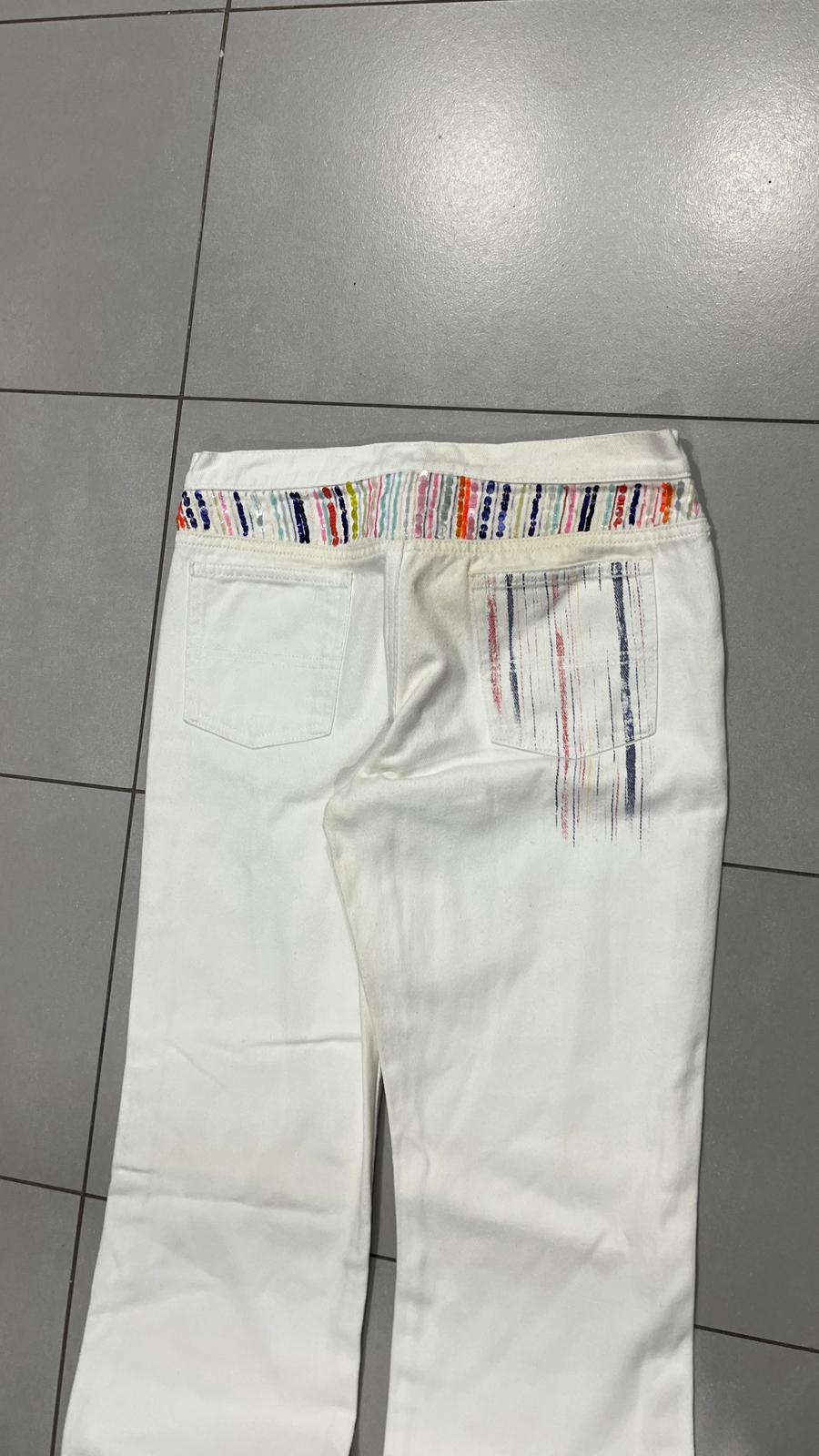 Denim Printed Particular Vintage Y2K 90s 00s American Style Hip-Hop (XS)