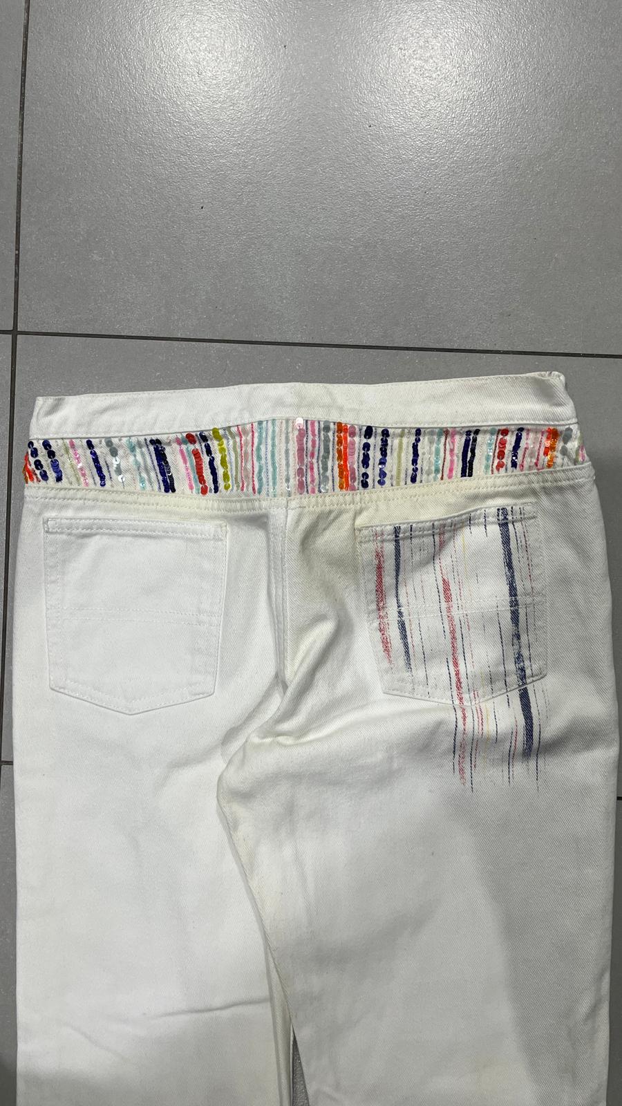 Denim Printed Particular  (XS)