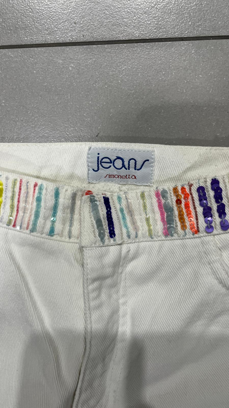 Denim Printed Particular Vintage Y2K 90s 00s American Style Hip-Hop (XS)