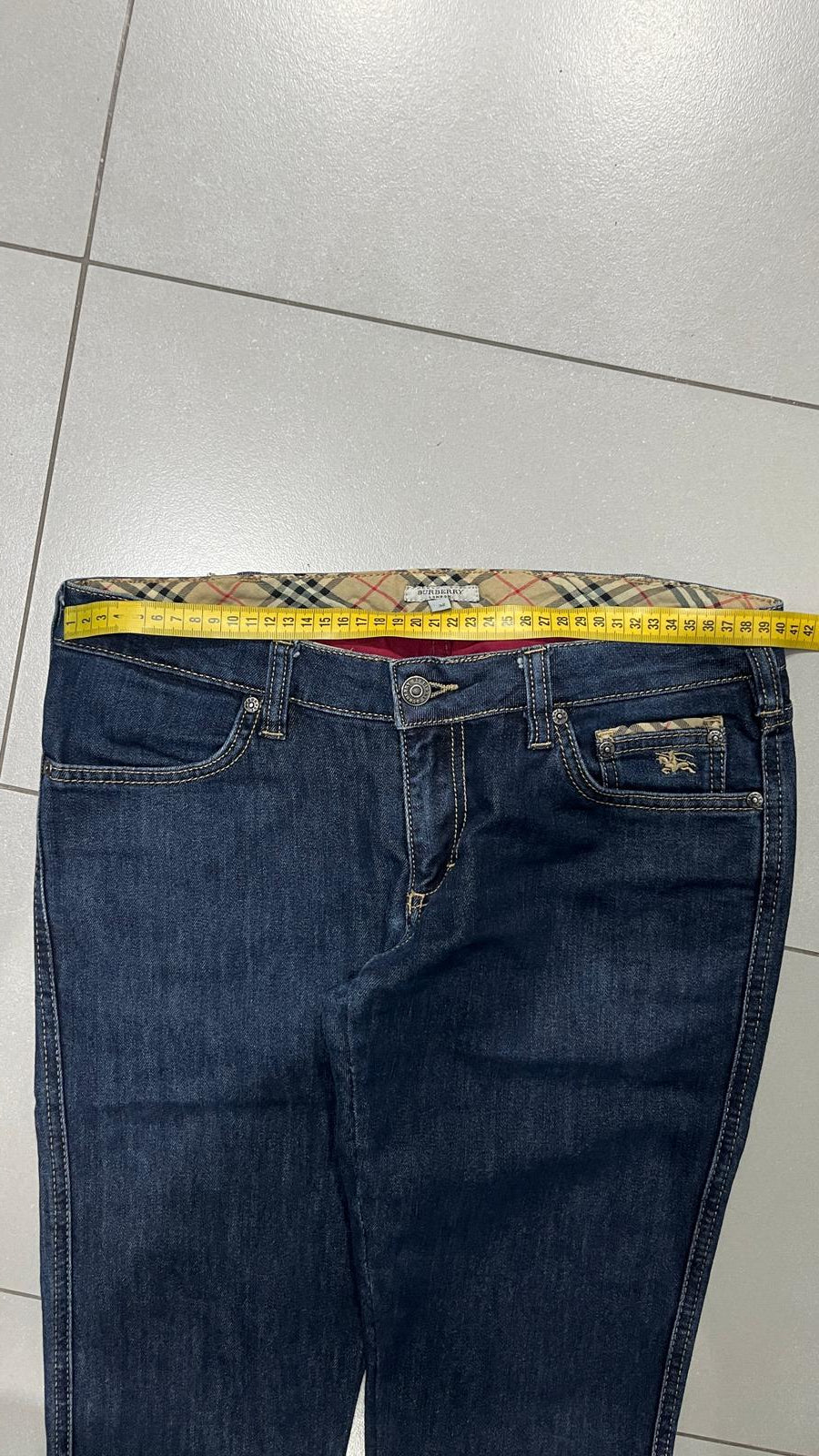 Denim Jeans Burberry Skinny Fit  (M)