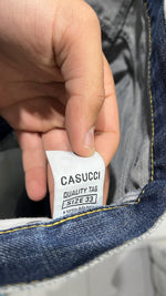 Denim Jeans Embroidered Particular Vintage Y2K 90s 00s American Style Hip-Hop (M)