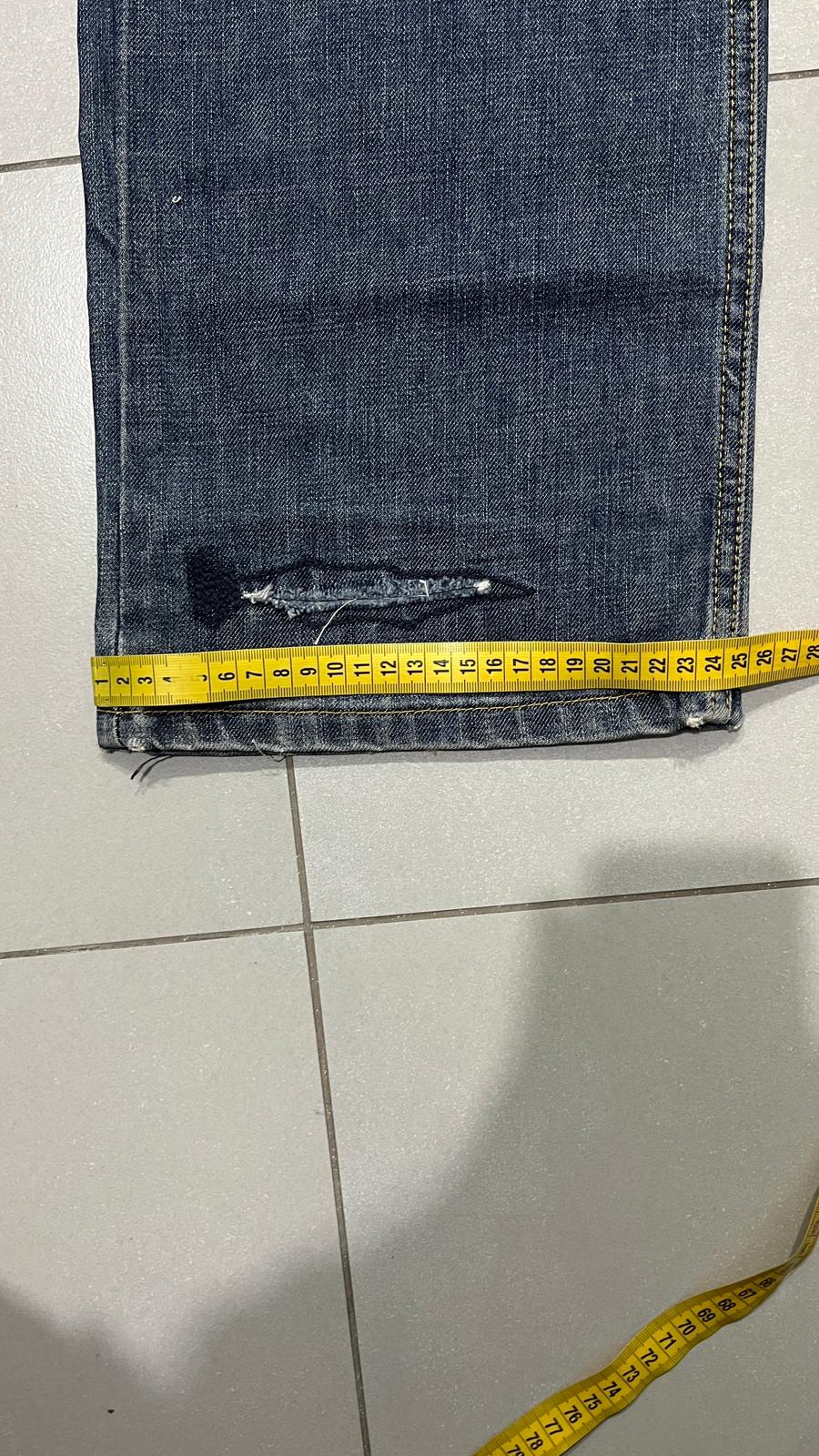 Denim Jeans Embroidered Particular Vintage Y2K 90s 00s American Style Hip-Hop (M)