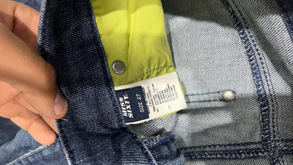 Denim Blu Miss Sixty Low Waist  (S)