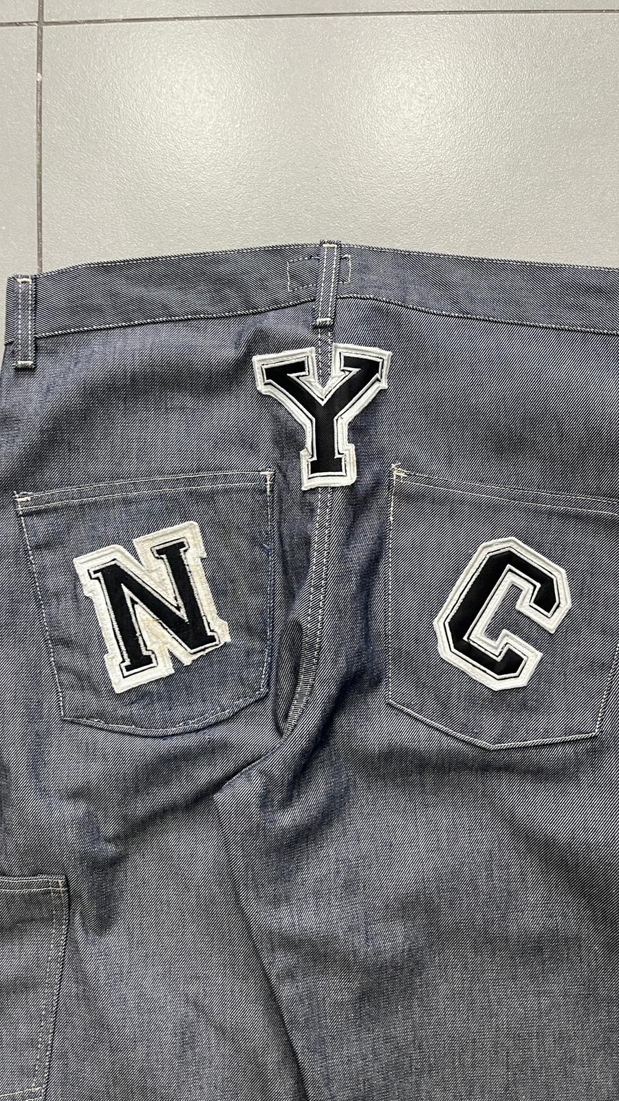 Raw Denim NYC Baggy Fit  (M)