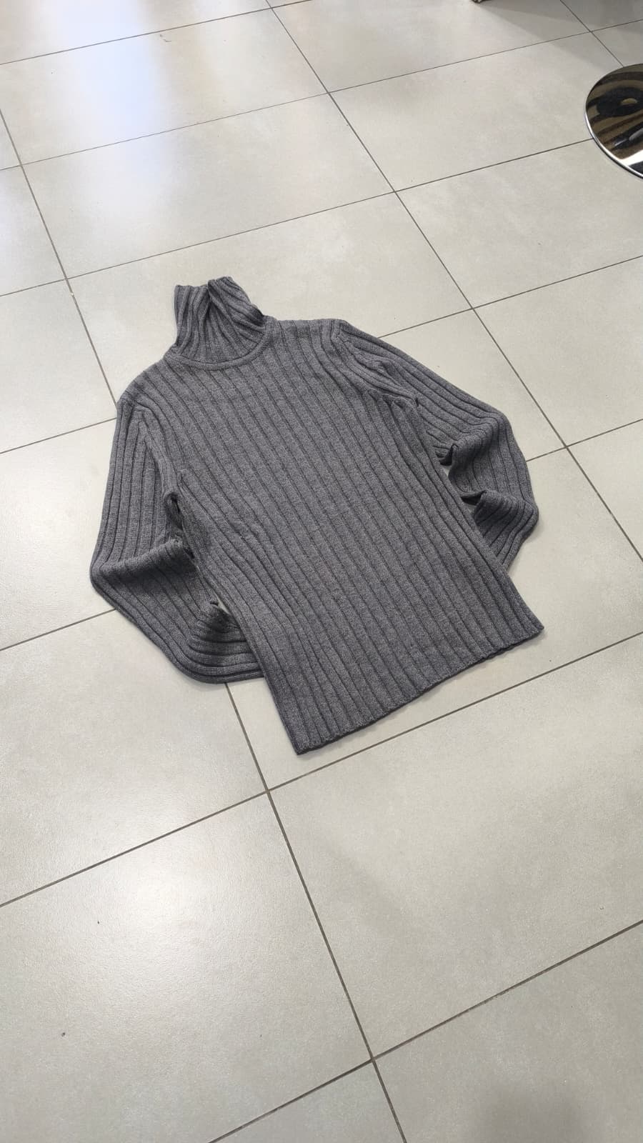 Maglione Lupetto Rifle Collo Alto Vintage Y2K 90s 00s American Style Hip-Hop (XS)