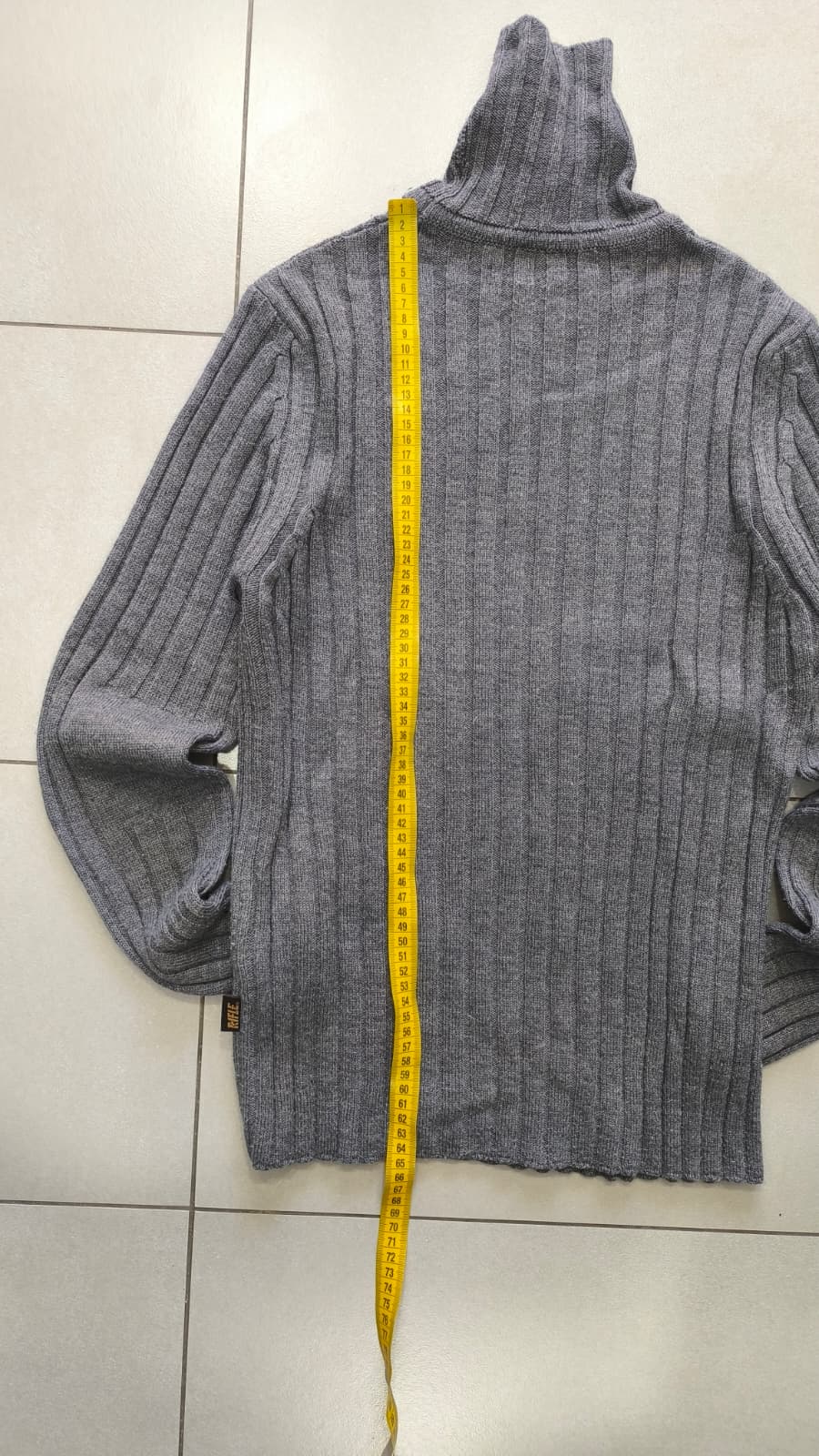 Maglione Lupetto Rifle Collo Alto Vintage Y2K 90s 00s American Style Hip-Hop (XS)