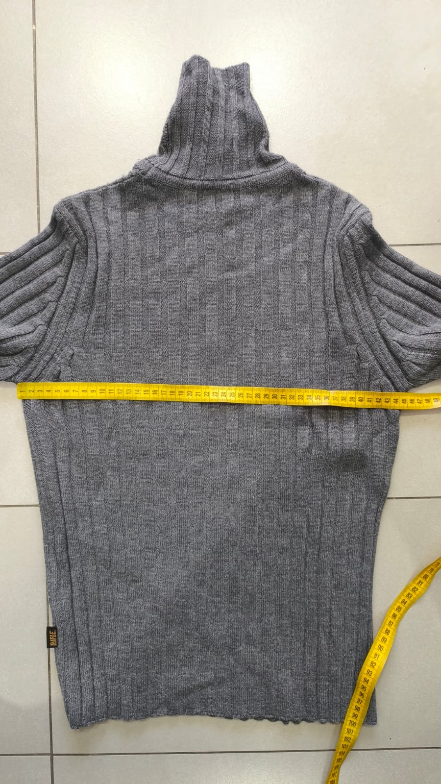 Maglione Lupetto Rifle Collo Alto Vintage Y2K 90s 00s American Style Hip-Hop (XS)