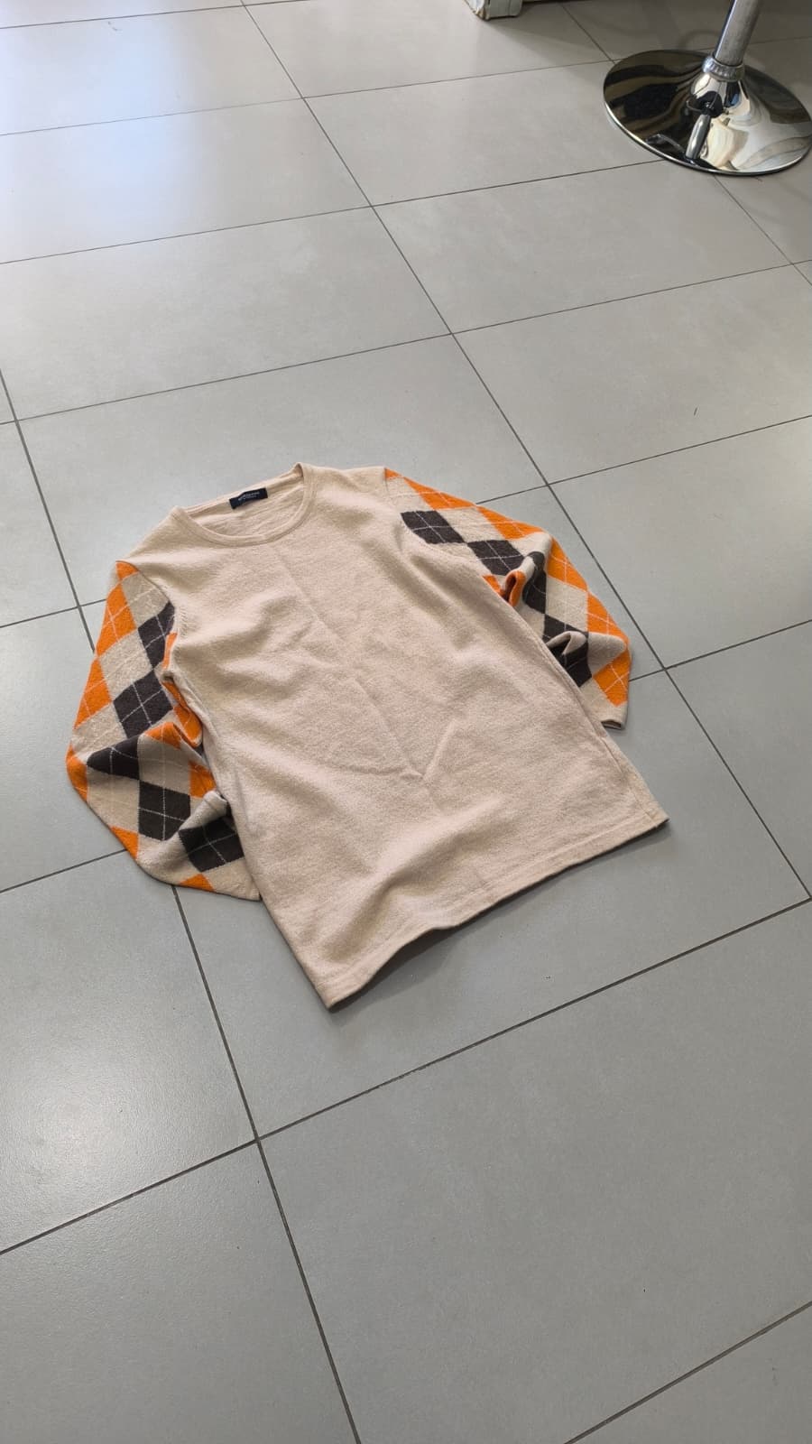 Maglione Burberry Quadri da Donna Vintage Y2K 90s 00s American Style Hip-Hop (S)