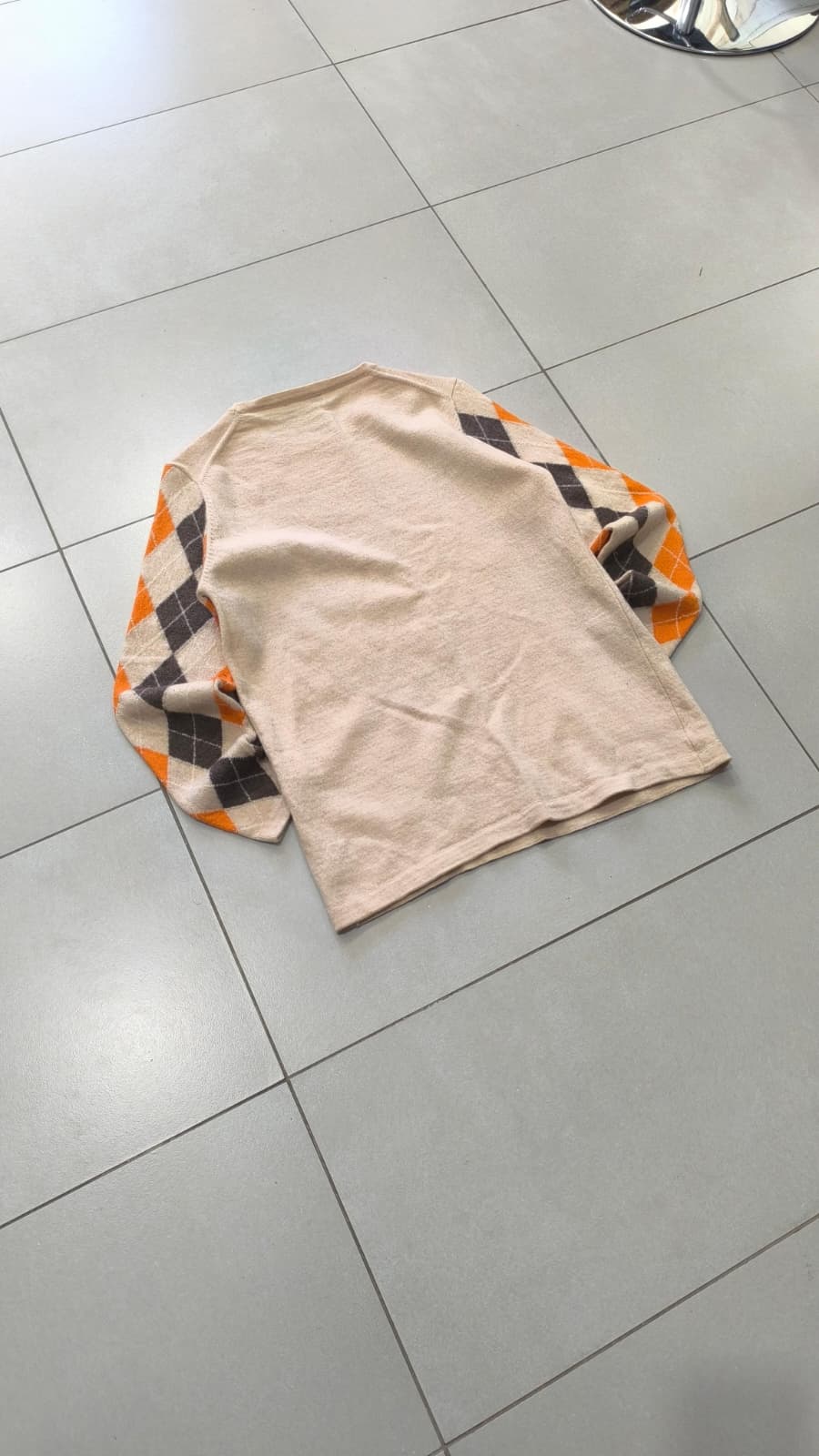 Maglione Burberry Quadri da Donna Vintage Y2K 90s 00s American Style Hip-Hop (S)