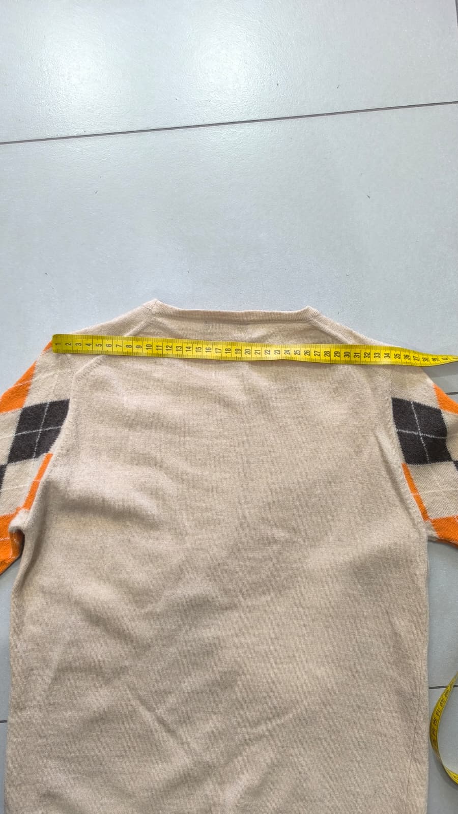 Maglione Burberry Quadri da Donna Vintage Y2K 90s 00s American Style Hip-Hop (S)