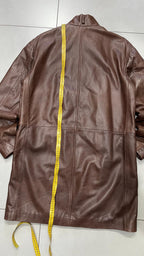 Capotto Lungo in Vera Pelle  (XL)