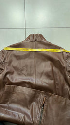 Capotto Lungo in Vera Pelle  (XL)