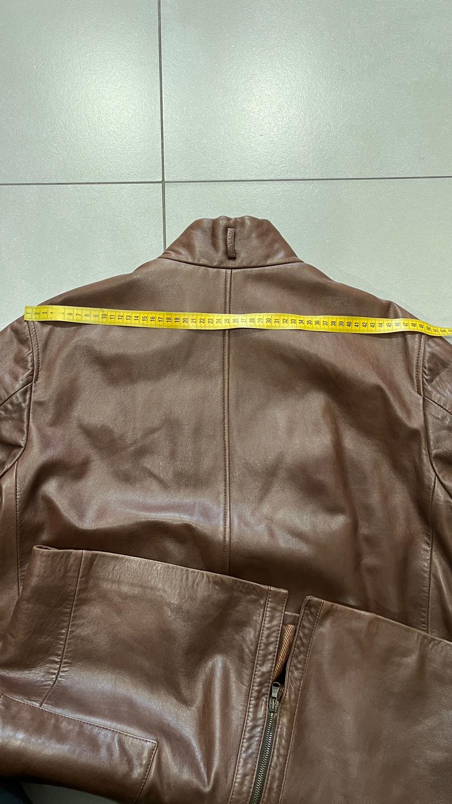 Capotto Lungo in Vera Pelle Vintage Y2K 90s 00s American Style Hip-Hop (XL)