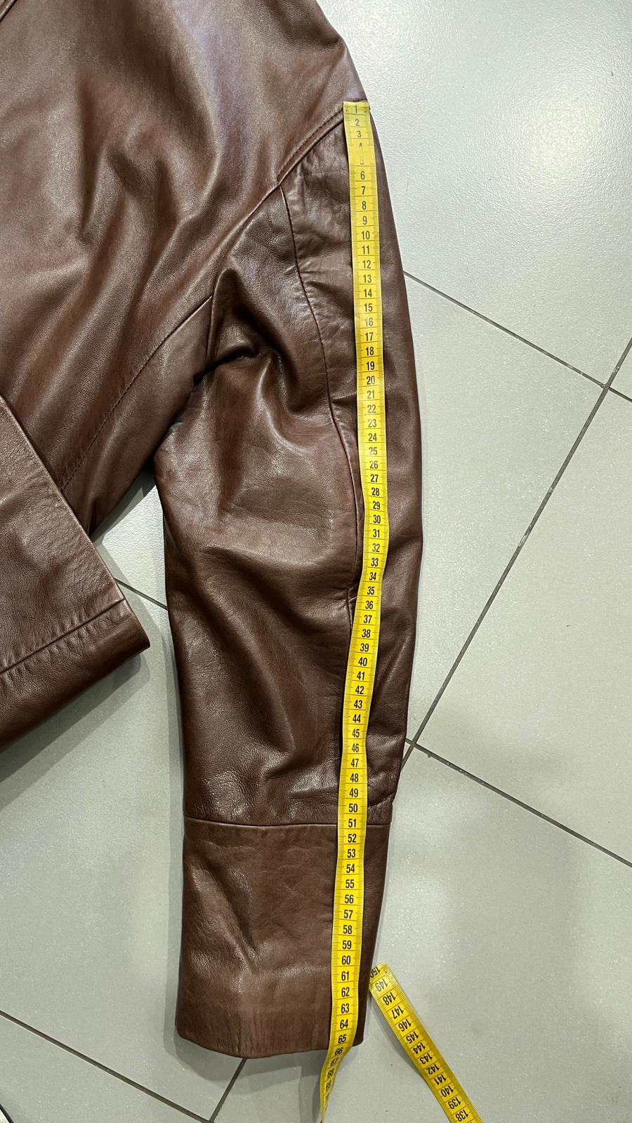 Capotto Lungo in Vera Pelle  (XL)