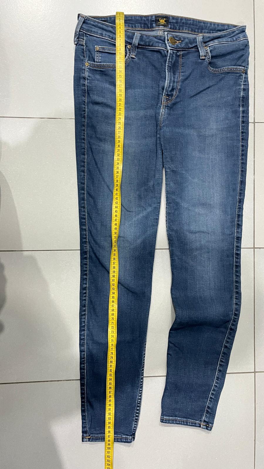 Denim Lee Skinny Fit Vintage Y2K 90s 00s American Style Hip-Hop (M)