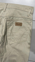 Denim Wrangler Straight Fit Beige  (M)