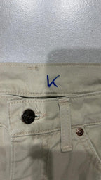 Denim Wrangler Straight Fit Beige  (M)