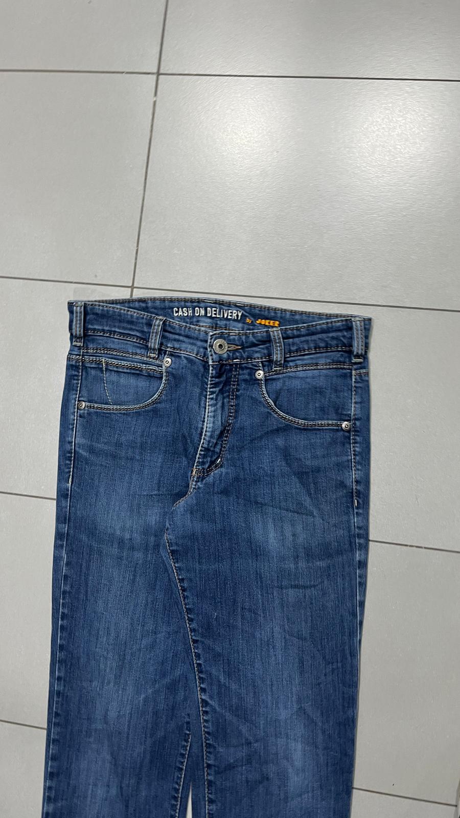 Denim Joker Straight Fit Blu Vintage Y2K 90s 00s American Style Hip-Hop (M)