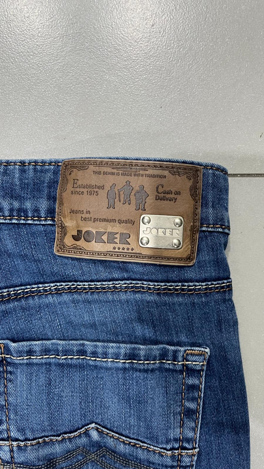 Denim Joker Straight Fit Blu Vintage Y2K 90s 00s American Style Hip-Hop (M)