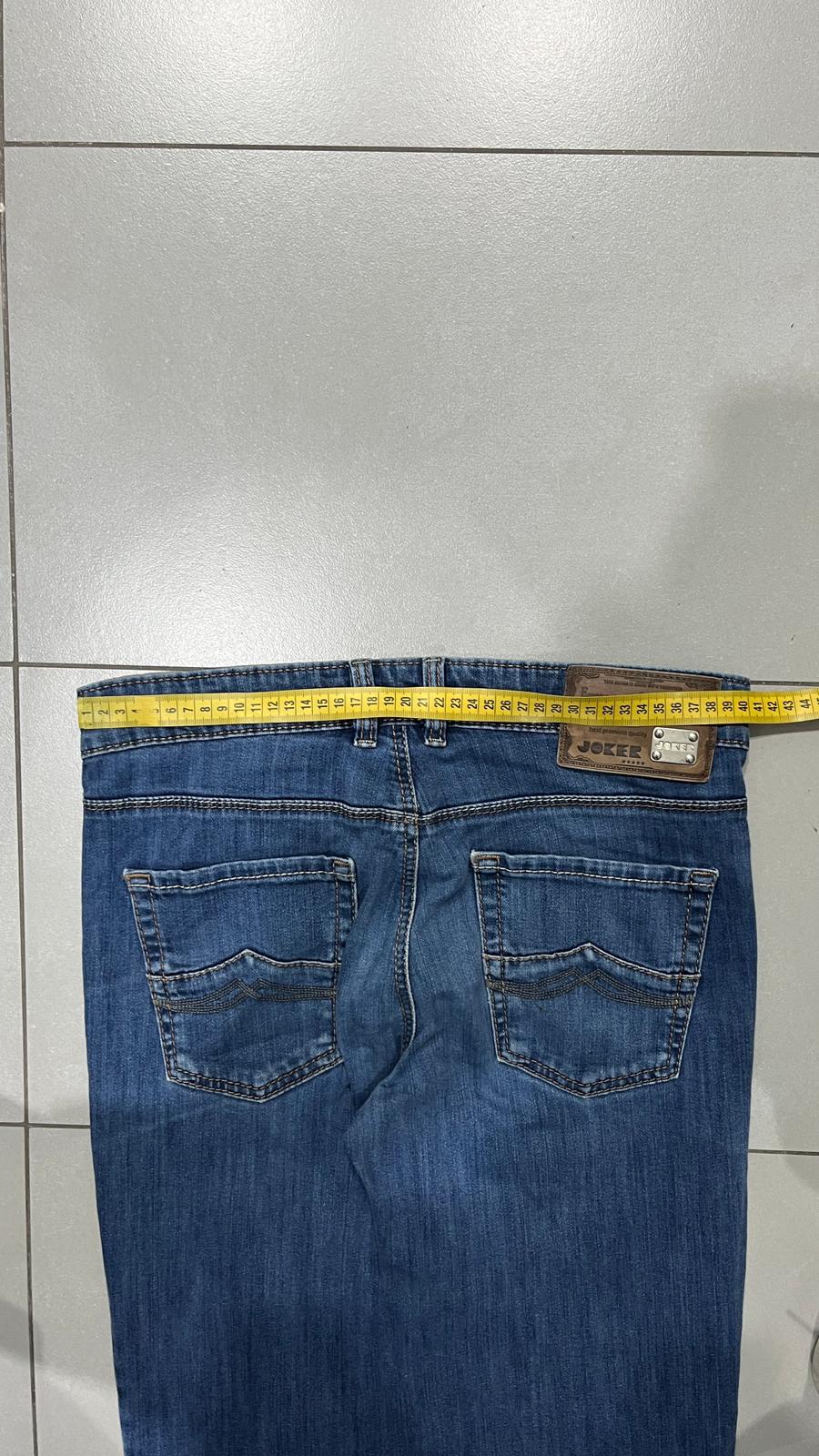 Denim Joker Straight Fit Blu Vintage Y2K 90s 00s American Style Hip-Hop (M)