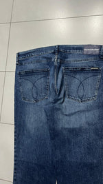 Denim Jeans Calvin Klein Slim Fit Vintage Y2K 90s 00s American Style Hip-Hop (XXL)