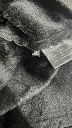 Cappotto Lungo con Pelliccia Pelle Scamosciata (M)