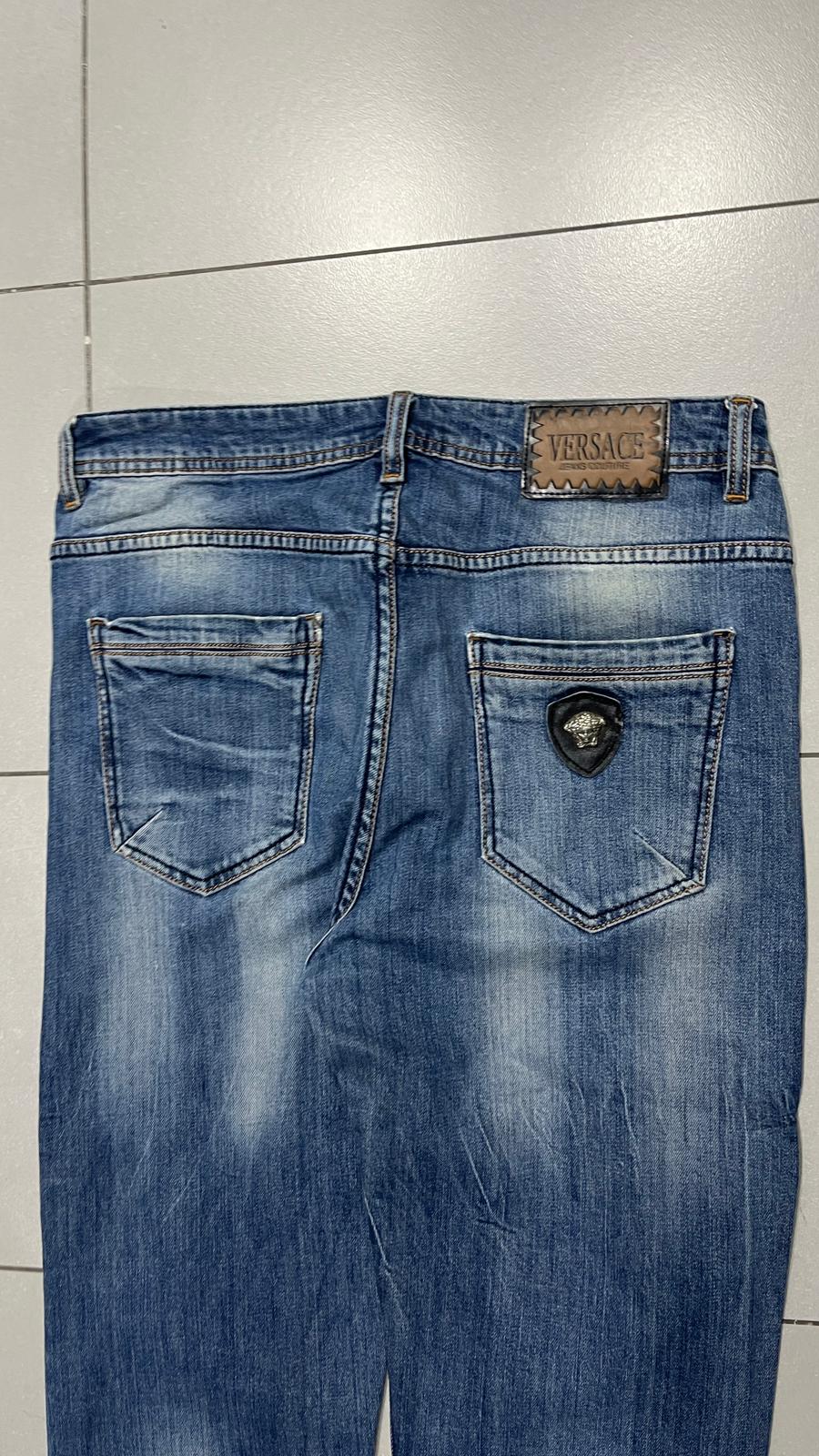 Denim Jeans Versace Straight Fit Washed (M)