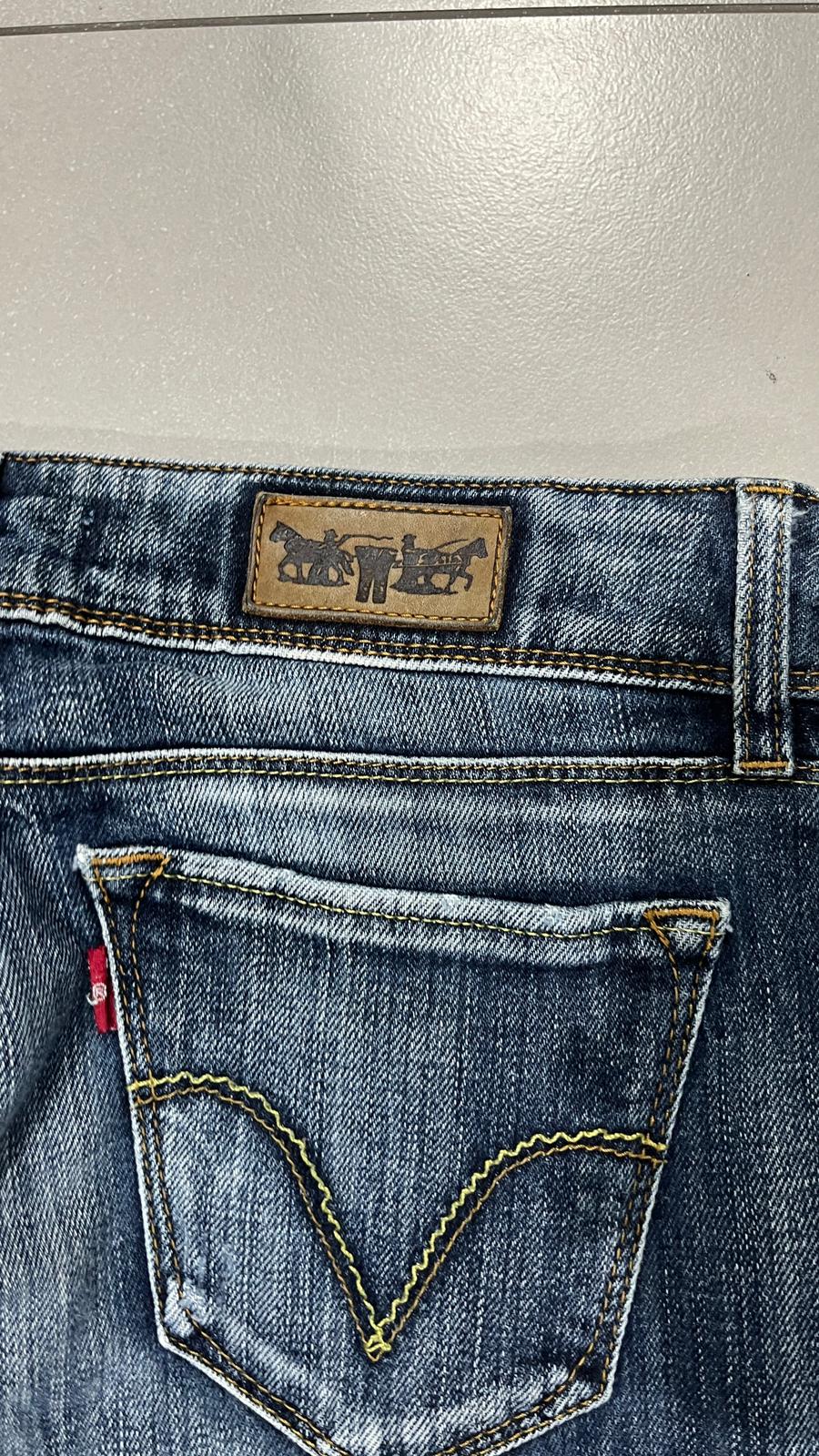 Denim Levis 470 Straight Fit Vintage Y2K 90s 00s American Style Hip-Hop (S)