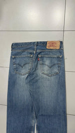 Denim Levis 501 Straight Fit Washed Vintage Y2K 90s 00s American Style Hip-Hop (M)