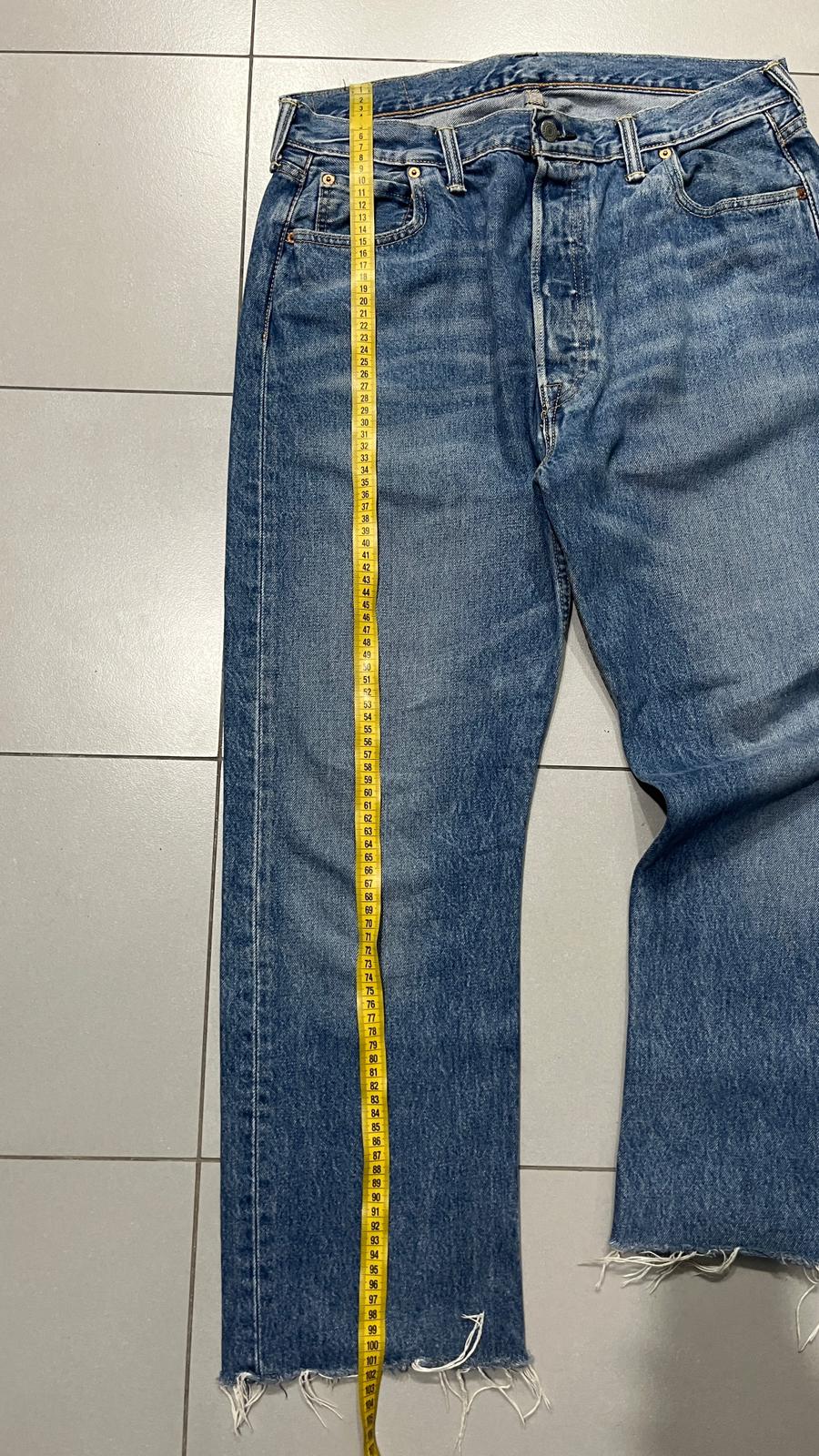 Denim Levis 501 Straight Fit Vintage Y2K 90s 00s American Style Hip-Hop (M)