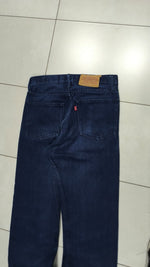 Denim Levis 501 Blu Straight Fit Vintage Y2K 90s 00s American Style Hip-Hop (S)