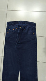 Denim Levis 501 Blu Straight Fit Vintage Y2K 90s 00s American Style Hip-Hop (S)