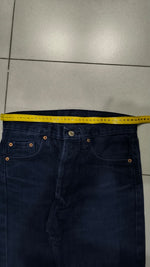 Denim Levis 501 Blu Straight Fit Vintage Y2K 90s 00s American Style Hip-Hop (S)