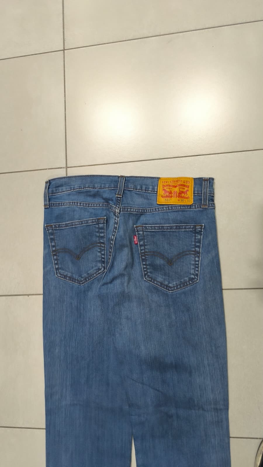 Denim Levis 511 Vintage Slim Fit Y2K 90s 00s American Style Hip-Hop (S)