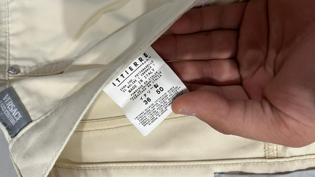 Denim Versace Pants Straight Fit  (L)