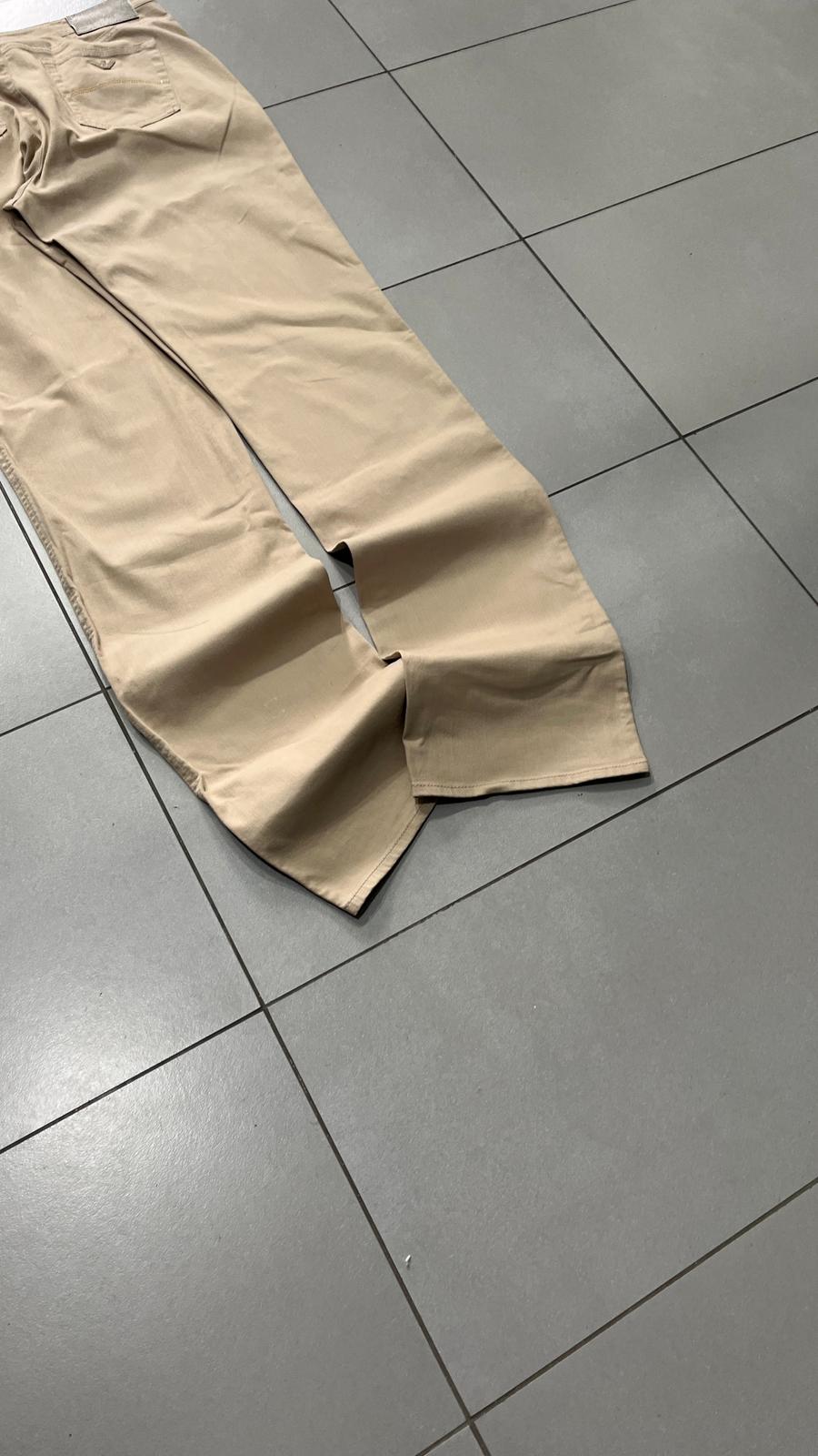 Denim Pants Straight Fit Armani Jeans Vintage Y2K 90s 00s American Style Hip-Hop (M)