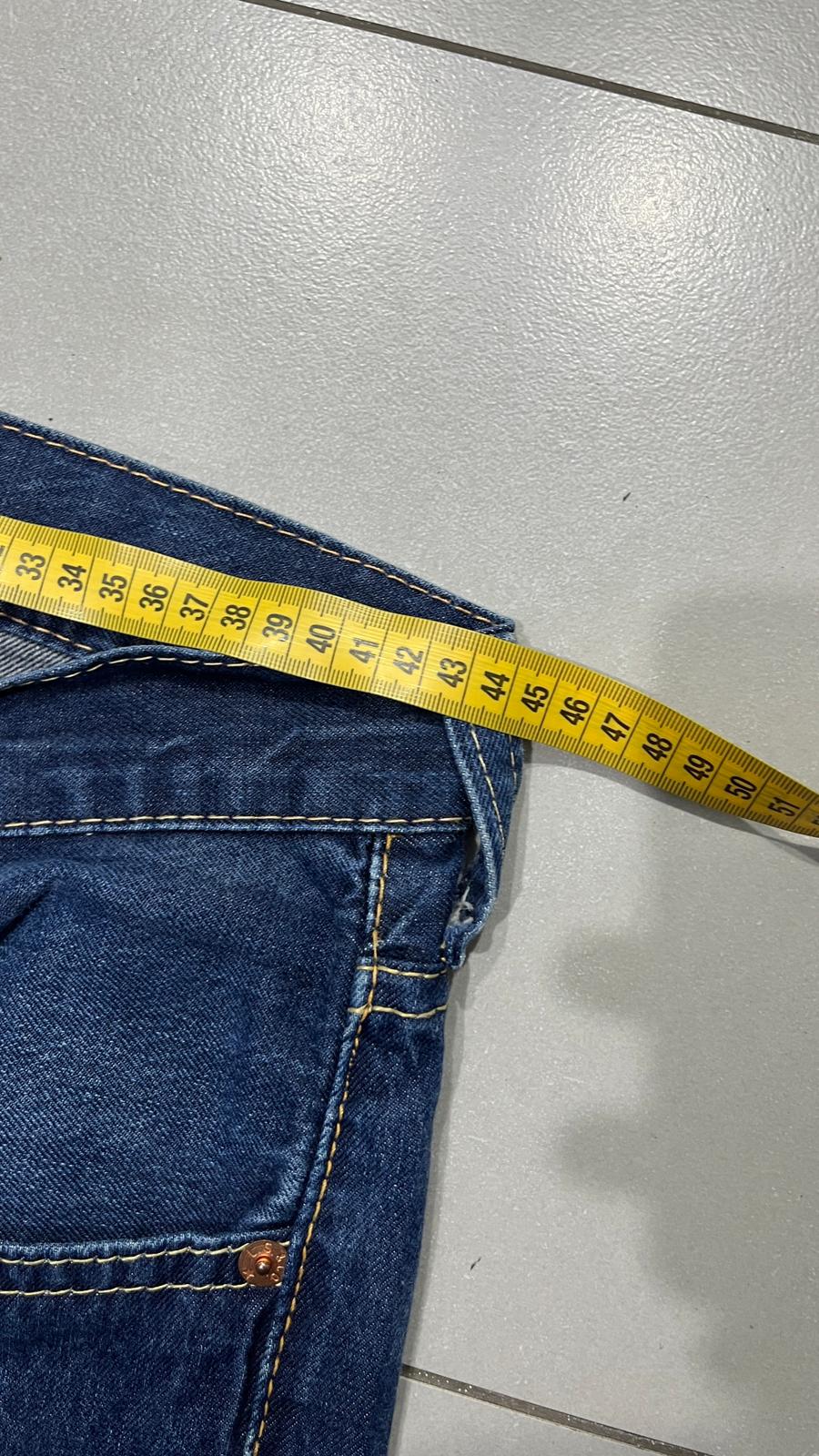 Denim Levis 921 Bootcut Embroidered Vintage Y2K 90s 00s American Style Hip-Hop (L)