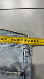 Denim Levis 501 Light Blue Vintage Y2K 90s 00s American Style Hip-Hop (XXL)