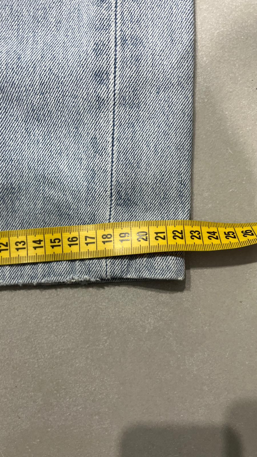 Denim Levis 501 Light Blue Vintage Y2K 90s 00s American Style Hip-Hop (XXL)