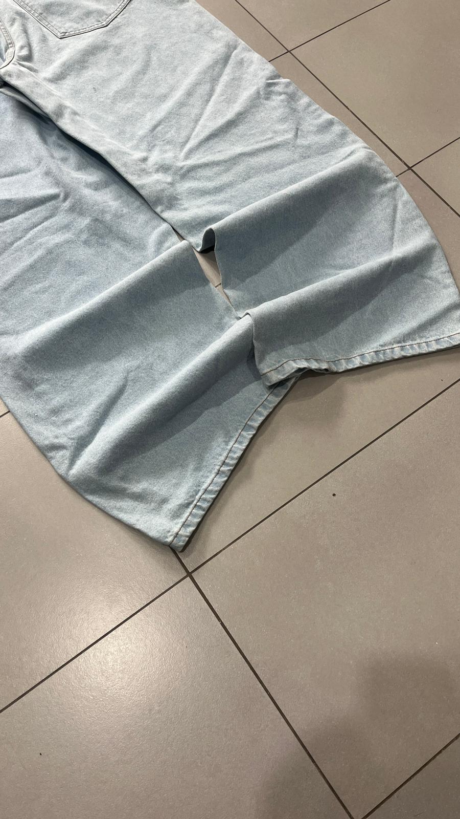 Denim Jeans Super Baggy Washed (XL)