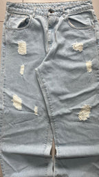 Denim Jeans Super Baggy Washed (XL)