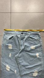 Denim Jeans Super Baggy Washed (XL)