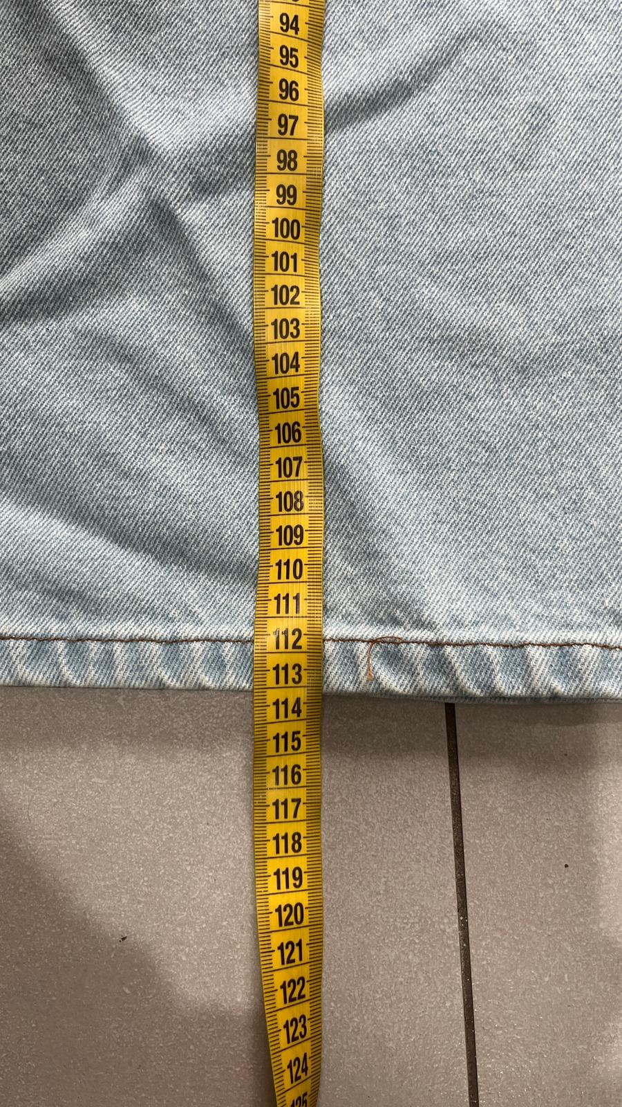 Denim Jeans Super Baggy Washed (XL)