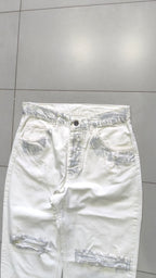 Denim Jeans Baggy Fit Silver Jeans (M)