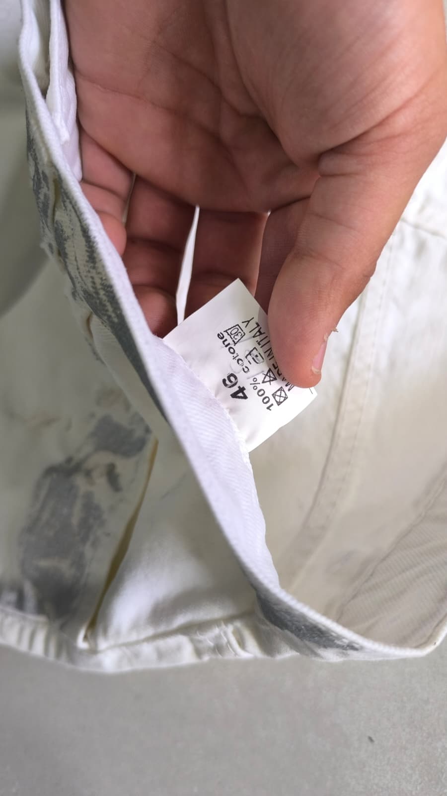 Denim Jeans Baggy Fit Silver Jeans (M)